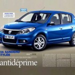 Dacia Sandero Facelift full view