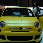 Fiat 500 Coupe Zagato at Geneva