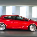 Opel Astra GTC full view