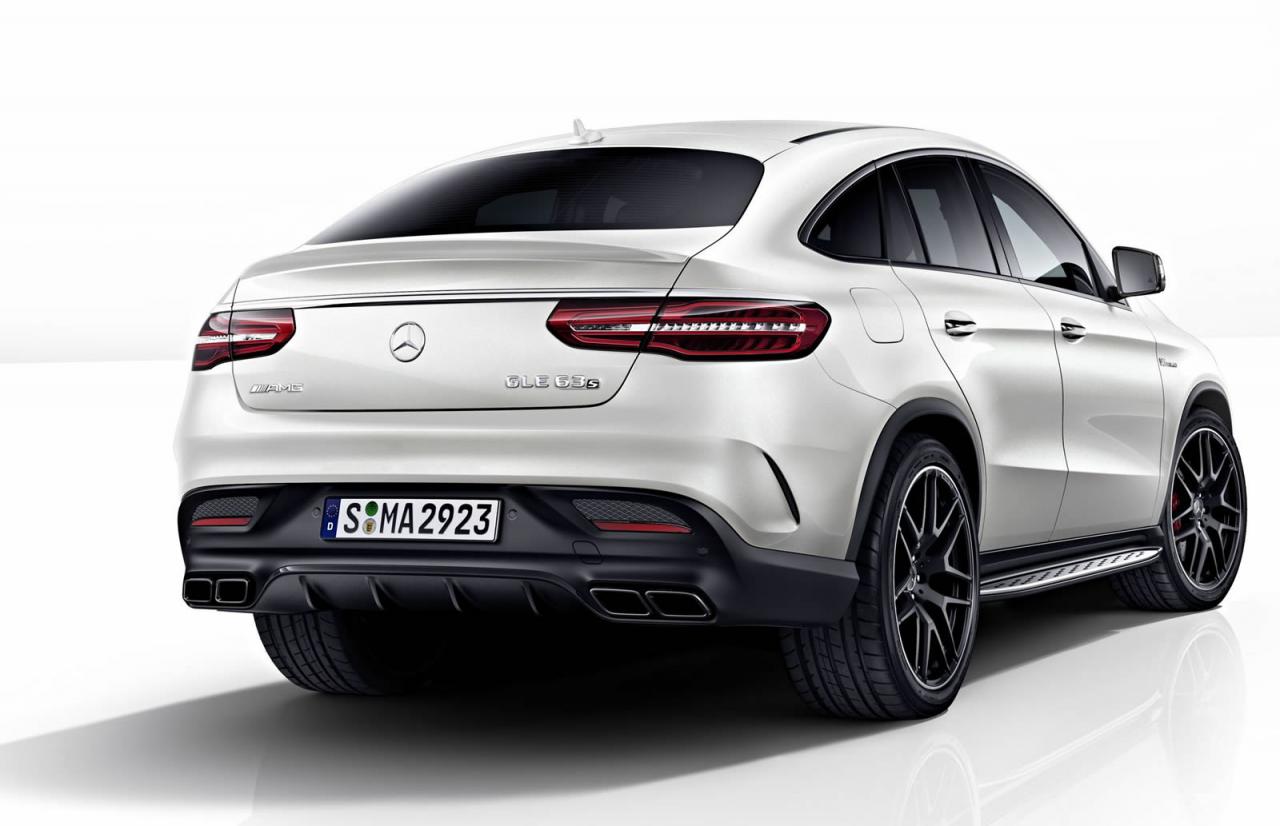 Mercedes GLE Coupe family Improved with Night Package