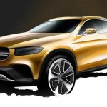 Mercedes-Benz GLC Coupe design sketch