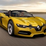 Renault Alpine Spider render