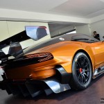 Aston Martin Vulcan with orange paint