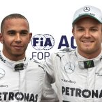 Hamilton and Rosberg