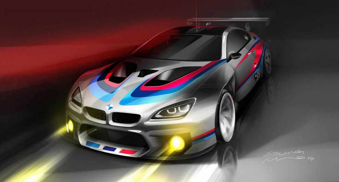 BMW M6 GT3 teaser